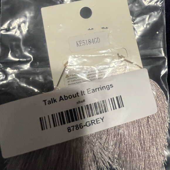 Fringe earrings - Picture 3 of 4